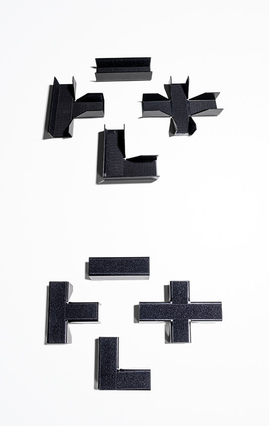 toutes les formes de pièces de fixation Wall Up